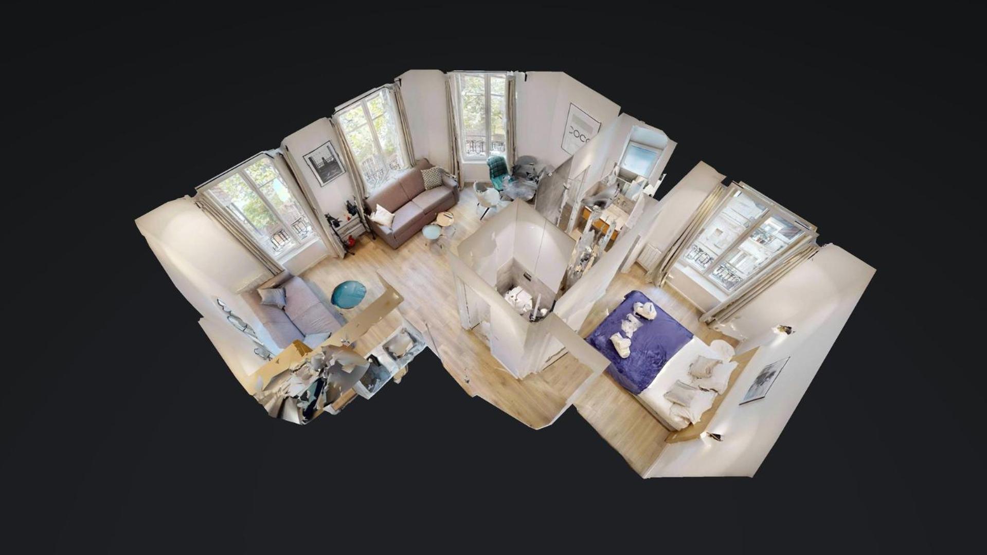 153 Suite Mylene - Superbe Appartement A باريس المظهر الخارجي الصورة